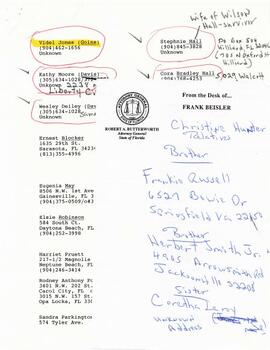 Claimants Mailing List & Correspondence 34