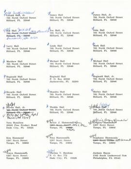 Claimants Mailing List & Correspondence 19