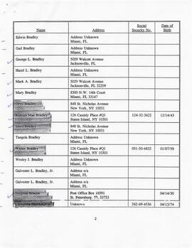 Claimants Mailing List & Correspondence 42