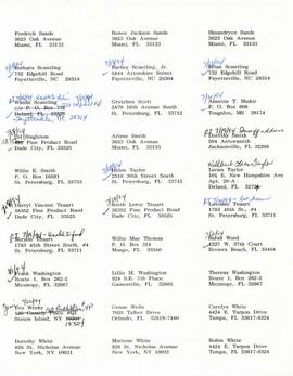 Claimants Mailing List & Correspondence 22
