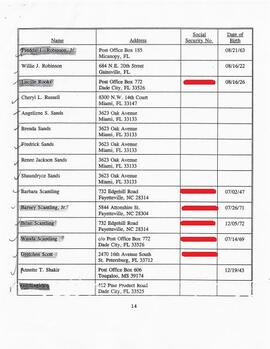 Claimants Mailing List & Correspondence 65
