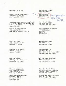 Claimants Mailing List & Correspondence 35
