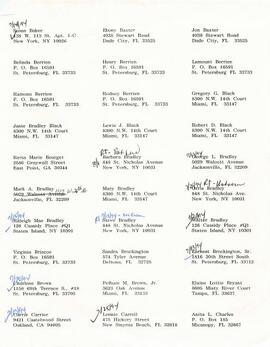 Claimants Mailing List & Correspondence 16