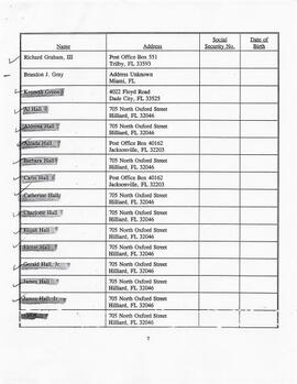 Claimants Mailing List & Correspondence 52