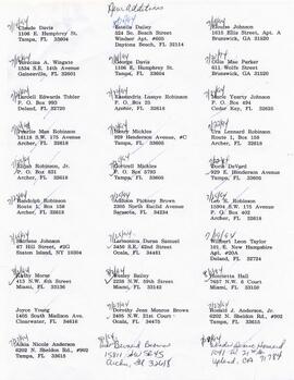 Claimants Mailing List & Correspondence 25