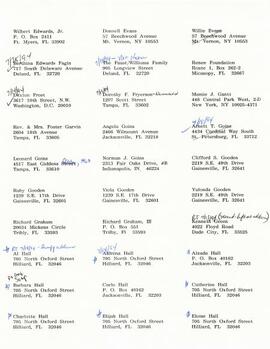 Claimants Mailing List & Correspondence 18