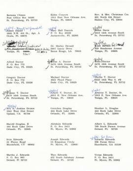 Claimants Mailing List & Correspondence 17