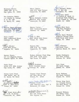 Claimants Mailing List & Correspondence 24